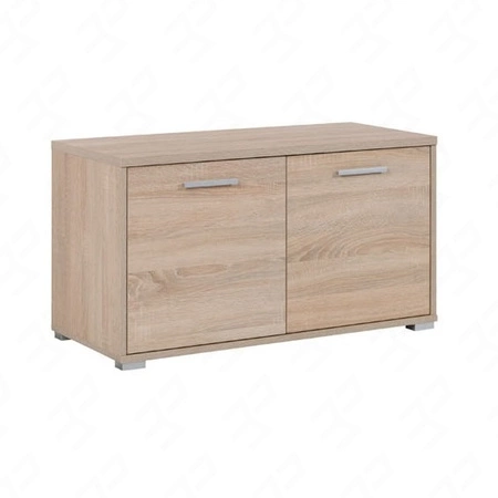 Zestaw mebli do przedpokoju Hit dąb sonoma jasny klasyczny design funkcjonalna oraz praktyczna garderoba do przedpokoju