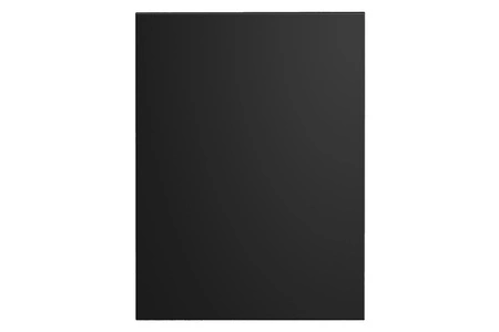 Blat do szafki łazienkowej Nova 30 cm czarny wykonany z trwałej płyty MDF zapewnia solidność i długotrwałe użytkowanie