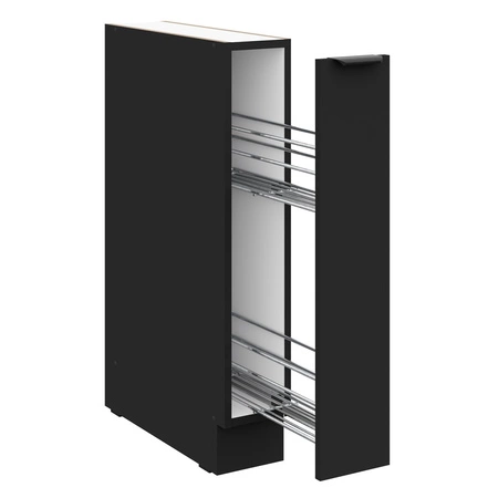 Szafka kuchenna cargo Black 15 D CARGO BB metalowy uchwyt krawędziowy szafka odporna na działanie wilgoci i uszkodzenia