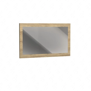 Lustro wiszące Mediolan 115x68 cm hikora prostokątne lustro w ramie idealny dodatek do przedpokoju sypialni lub garderoby