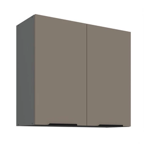 Szafka kuchenna wisząca Fiuggi Ant 80 G-72 2F szafka kuchenna odporna na uszkodzenia wykończenie frontów w technologii anti fingerprint