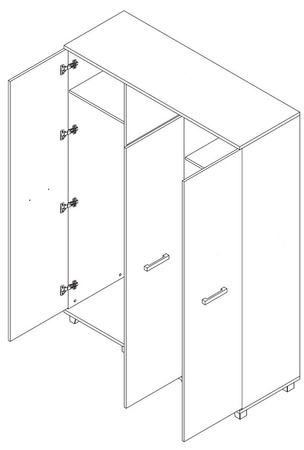 Zestaw mebli do sypialni Maximus kasztan wenge klasyczny design funkcjonalny i komfortowy zachwyci miłośników klasycznych wnętrz