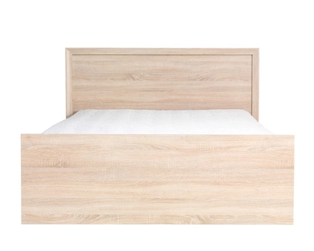 Łóżko z szufladami Finezja 160x200 dąb sonoma jasny to nowoczesna forma mebla zachwyca minimalizmem oraz oryginalnym wykończeniem