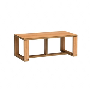 Stolik kawowy Fonti 120 cm dąb karmel wytrzymały odporny blat idealny stolik do każdej aranżacji
