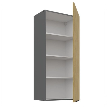 Szafka kuchenna wisząca Corsico 50 G-108 1F metalowy uchwyt krawędziowy szafka odporna na działanie wilgoci i uszkodzenia