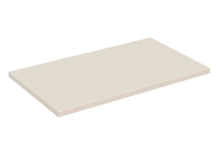 Blat do szafki łazienkowej Donna Sand 80 cm beżowy blat wykonany z wytrzymałej płyty MDF i folii PVC zapewnia długotrwałe użytkowanie