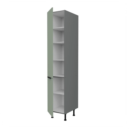 Słupek kuchenny Treviso Ant 40 DK-215 2F szafka kuchenna odporna na uszkodzenia wykończenie frontów w technologii anti fingerprint