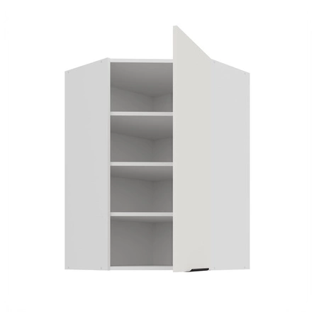 Szafka kuchenna narożna wisząca Corato Wh 60x60 GN-90 1F odporna na uszkodzenia wykończenie frontów w technologii anti fingerprint