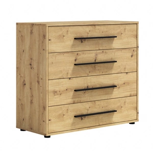 Komoda z szufladami Maxione 99 cm dąb artisan minimalistyczny design klasyczna forma idealna komoda do salonu lub pokoju dziennego