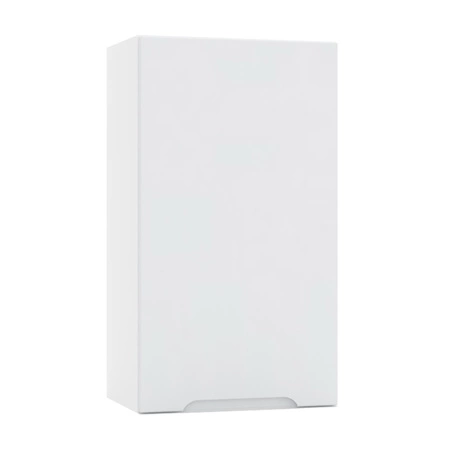 Zestaw mebli kuchennych Zova 240 cm biały / jasny szary meble do kuchni odporne na wilgoć parę wodną i uszkodzenia frezowane uchwyty