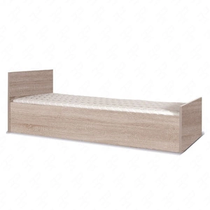 Łóżko Maximus 80x200 cm dąb sonoma jasny piękny nowoczesny design łoże do pokoju dziecka oraz pokoju młodzieżowego