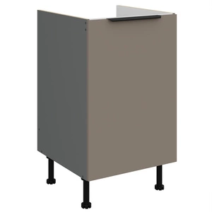 Szafka kuchenna pod zlewozmywak Fiuggi Ant 50 ZL 1F BB szafka odporna na uszkodzenia wykończenie frontów w technologii anti fingerprint