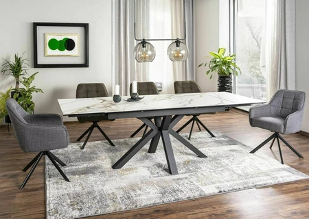 Krzesło tapicerowane Metro Bjorn oliwkowe nowoczesne krzesło obrotowe z metalowymi nogami stylowe krzesło kubełkowe