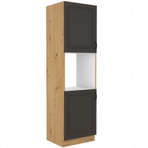 Słupek kuchenny Style 60 DP-210 2F szafka do zabudowy piekarnika odporna na parę wodną wysoką temperaturę i rozlane ciecze