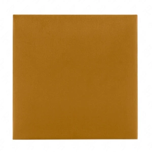 Panel tapicerowany Quadra 40x40 cm żółty stylowy panel ścienny kwadrat welurowa tkanina modne wykończenie każdej aranżacji