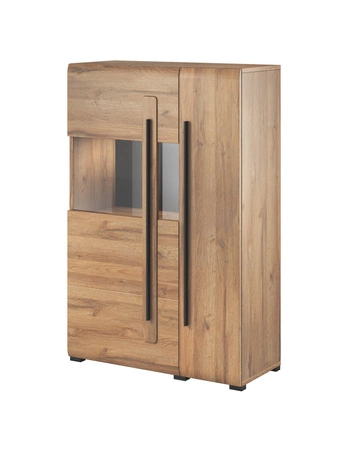 Meblościanka Tulsa dąb grandson innowacyjne meble do salonu i pokoju dziennego w stylu nowoczesnym skandynawskim oraz klasycznym