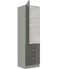 Słupek kuchenny Grey 60 DKS-210 3S 1F szafka z szufladami odporna na parę wodną wysoką temperaturę i rozlane ciecze