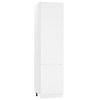 Słupek kuchenny Zova D60 LO/2333 biały wysoka szafka do zabudowy lodówki frezowane uchwyty szafka odporna na uszkodzenia i wilgoć