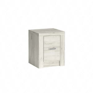 Szafka nocna Indiana kraft biały to funkcjonalny mebel w ponadczasowym designie idealna szafka nocna do sypialni