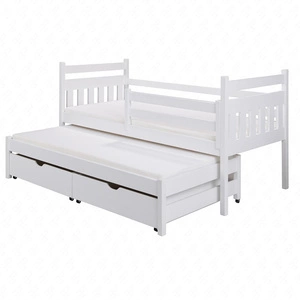 Łóżko parterowe Nikola 2 osobowe 90x200 cm