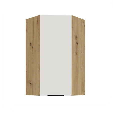 Szafka kuchenna narożna wisząca Corato Ar 60x60 GN-108 1F odporna na uszkodzenia wykończenie frontów w technologii anti fingerprint