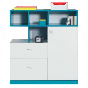 Komoda Mobi 90 cm biały / turkus idealna propozycja do pokoju młodzieżowego lub pokoju dziecięcego