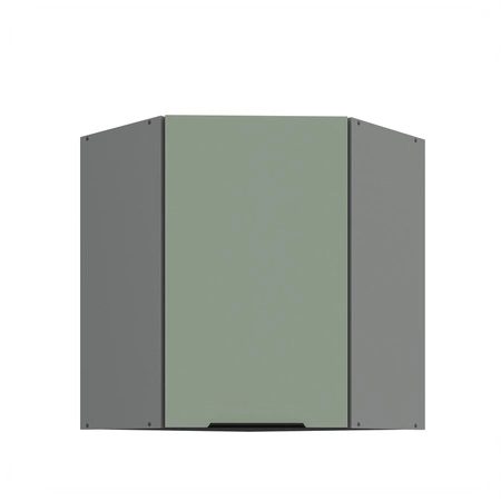 Szafka kuchenna narożna wisząca Treviso Ant 60x60 GN-72 1F odporna na uszkodzenia wykończenie frontów w technologii anti fingerprint