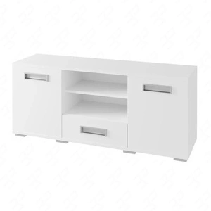 Szafka RTV Penelopa 138 cm biała oryginalna kolorystyka świetna propozycja do salonu lub pokoju dziennego