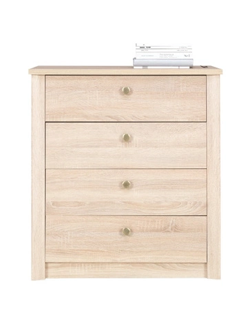 Zestaw mebli do sypialni Finezja dąb sonoma jasny klasyczny design, funkcjonalny i komfortowy zachwyci miłośników klasycznych wnętrz