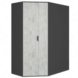 Szafa narożna Nano grafit / enigma idealna do garderoby bardzo użytkowa oraz posiada nowoczesny wygląd