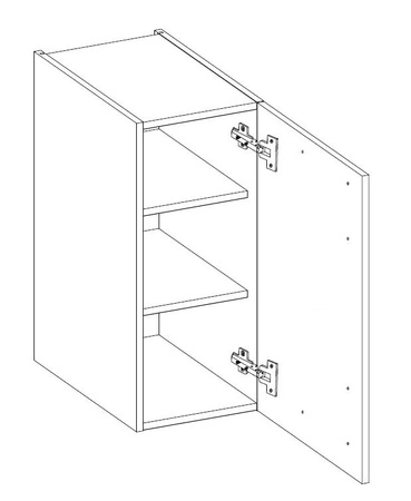 Zestaw mebli kuchennych narożny EkoWhite 300x310 cm minimalizm skandynawskiego stylu oraz modernizmu prostej formy idealny do każdego wnętrza