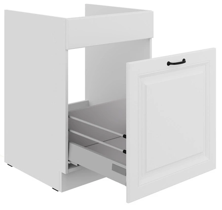 Szafka kuchenna pod zlewozmywak z szufladą Snow 60 ZL 1S BB szafka odporna na parę wodną wysoką temperaturę i rozlaną ciecz