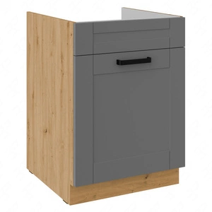 Szafka kuchenna pod zlewozmywak z szufladą Asti 60 ZL 1S BB szafka odporna na parę wodną rozlaną ciecz i wysoką temperaturę