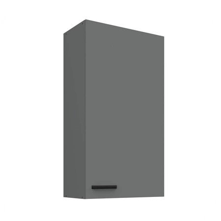 Szafka kuchenna wisząca Verdi 60 G-108 1F szafka odporna na działanie wilgoci i uszkodzenia czarny metalowy uchwyt