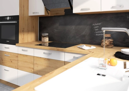 Szafka kuchenna wisząca Alpine 45 G-90 1F szafka odporna na parę wodną rozlaną ciecz i wysoką temperaturę