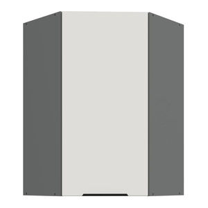 Szafka kuchenna narożna wisząca Corato Ant 60x60 GN-90 1F odporna na uszkodzenia wykończenie frontów w technologii anti fingerprint