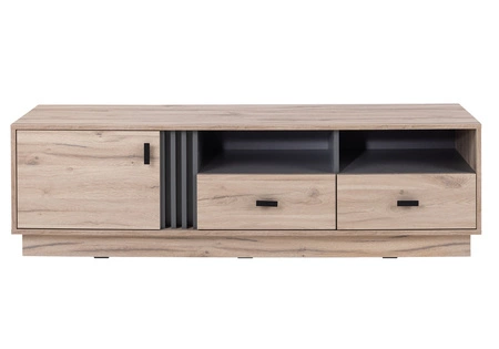 Zestaw mebli Estan dąb estana jasny / antracyt innowacyjne meble do salonu i pokoju dziennego w nowoczesnym stylu