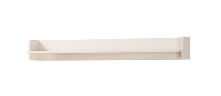 Półka Ferdi 134 cm beż piaskowy stylowa i praktyczna półka ścienna idealna do minimalistycznych wnętrz w stylu skandynawskim