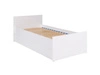 Łóżko Simple 90x200 cm biały funkcjonalny mebel do pokoju młodzieżowego