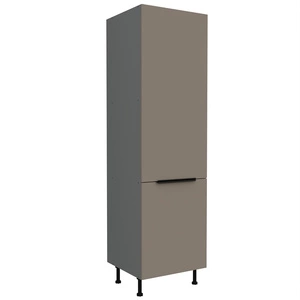 Słupek kuchenny Fiuggi Ant 60 DK-215 2F szafka kuchenna odporna na uszkodzenia wykończenie frontów w technologii anti fingerprint