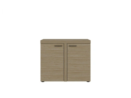 Komoda Rene 97 cm dąb olejowany minimalistyczny design klasyczna forma idealna komoda do salonu lub pokoju dziennego