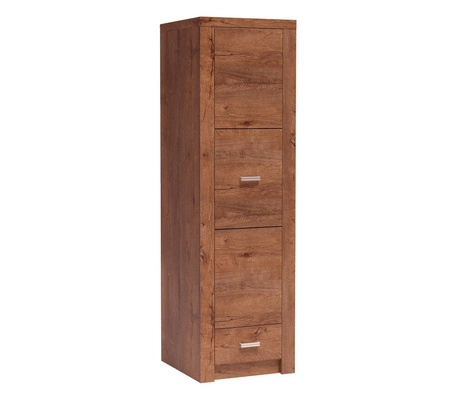 Szafa Indiana 56 cm jesion jasny elegancka szafa z szufladą idealna do przedpokoju oraz do niewielkich pomieszczeń