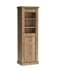 Witryna Antica 67 cm dąb craft złoty elegancki styl idealna witryna do salonu lub pokoju dziennego