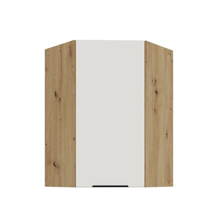 Szafka kuchenna narożna wisząca Corato Ar 60x60 GN-90 1F odporna na uszkodzenia wykończenie frontów w technologii anti fingerprint