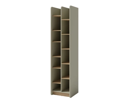 Regał Olivio 55 cm eukaliptus / dąb baltic dune nowoczesny design mebla wysoka jakość wykonania stylowy regał na książki