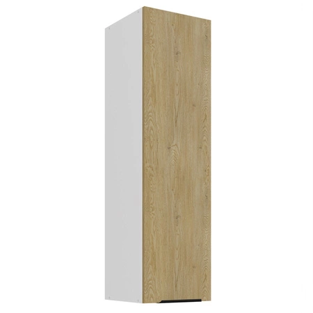 Zestaw mebli kuchennych Cremona 300 cm eleganckie szafki kuchenne z metalowymi uchwytami krawędziowymi szafka z koszem cargo