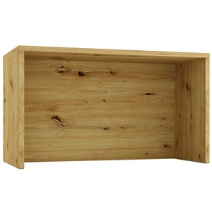 Wyspa kuchenna 147 cm dąb artisan funkcjonalny mebel kuchenny odporny na działanie wilgoci i uszkodzenia solidne wykonanie