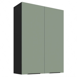 Szafka kuchenna wisząca Treviso Bl 80 G-108 2F szafka kuchenna odporna na uszkodzenia wykończenie frontów w technologii anti fingerprint