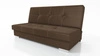 Kanapa rozkładana Allesio czekoladowy brąz wygodna i komfortowa w użytkowaniu wersalka idealnie dopasuje się do każdego wnętrza