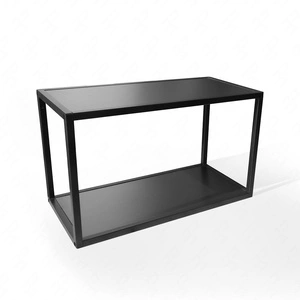 Szafka wisząca Loft 60 G-36 czarna metalowy stelaż stylowa szafka idealna do kuchni